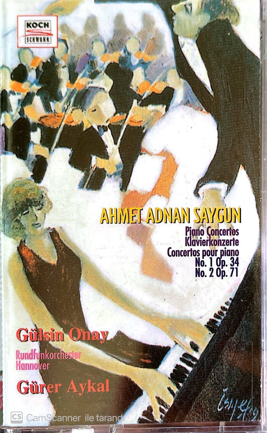 Ahmet Adnan Saygun - Gülsin Onay - Gürer Aykal KASET
