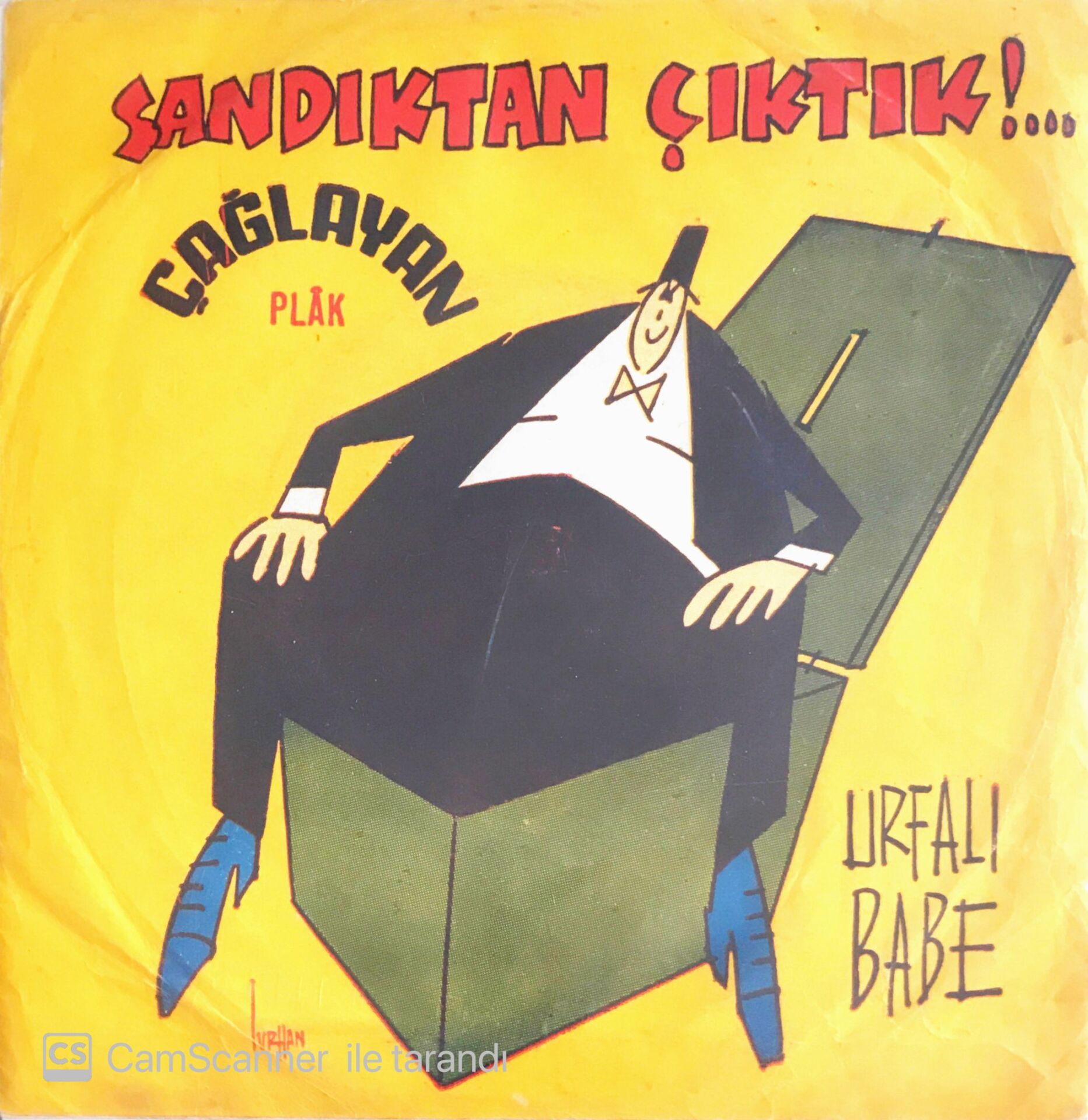 Urfalı Babi(Yılmaz Kayral) - Sandıktan Çıktık/Dünya Aktualitesi - 45'lik