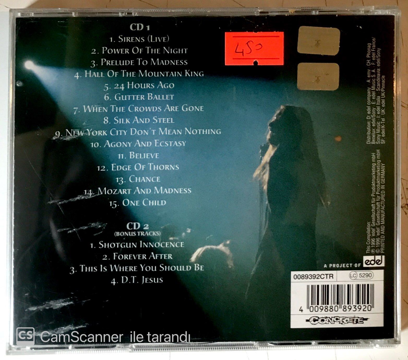 The Best Of Savatage 1981-1995 CD