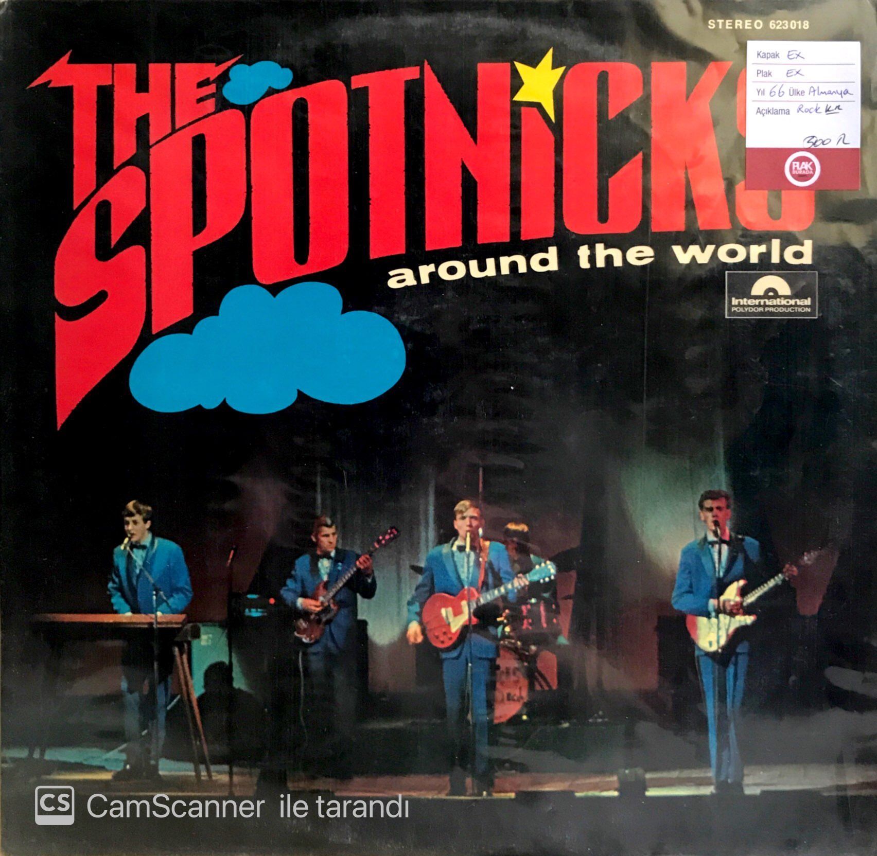The Spotnicks / Around The World LP