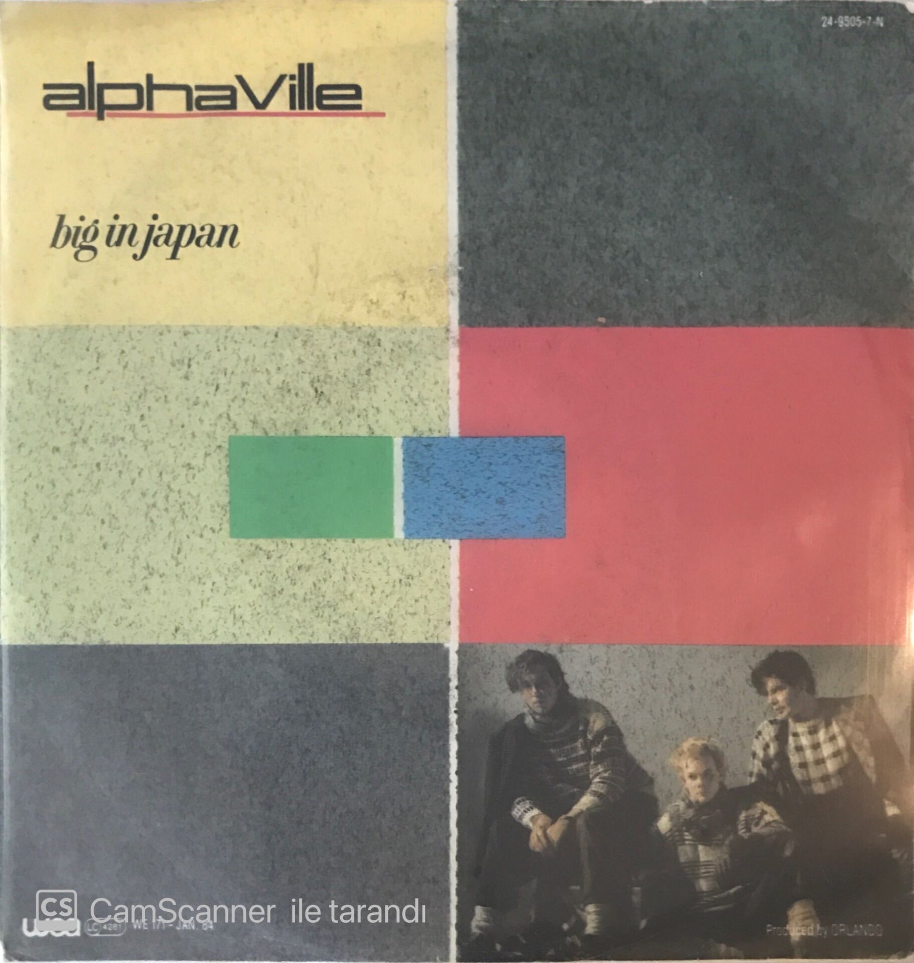 Alphaville - Big In Japan 45lik