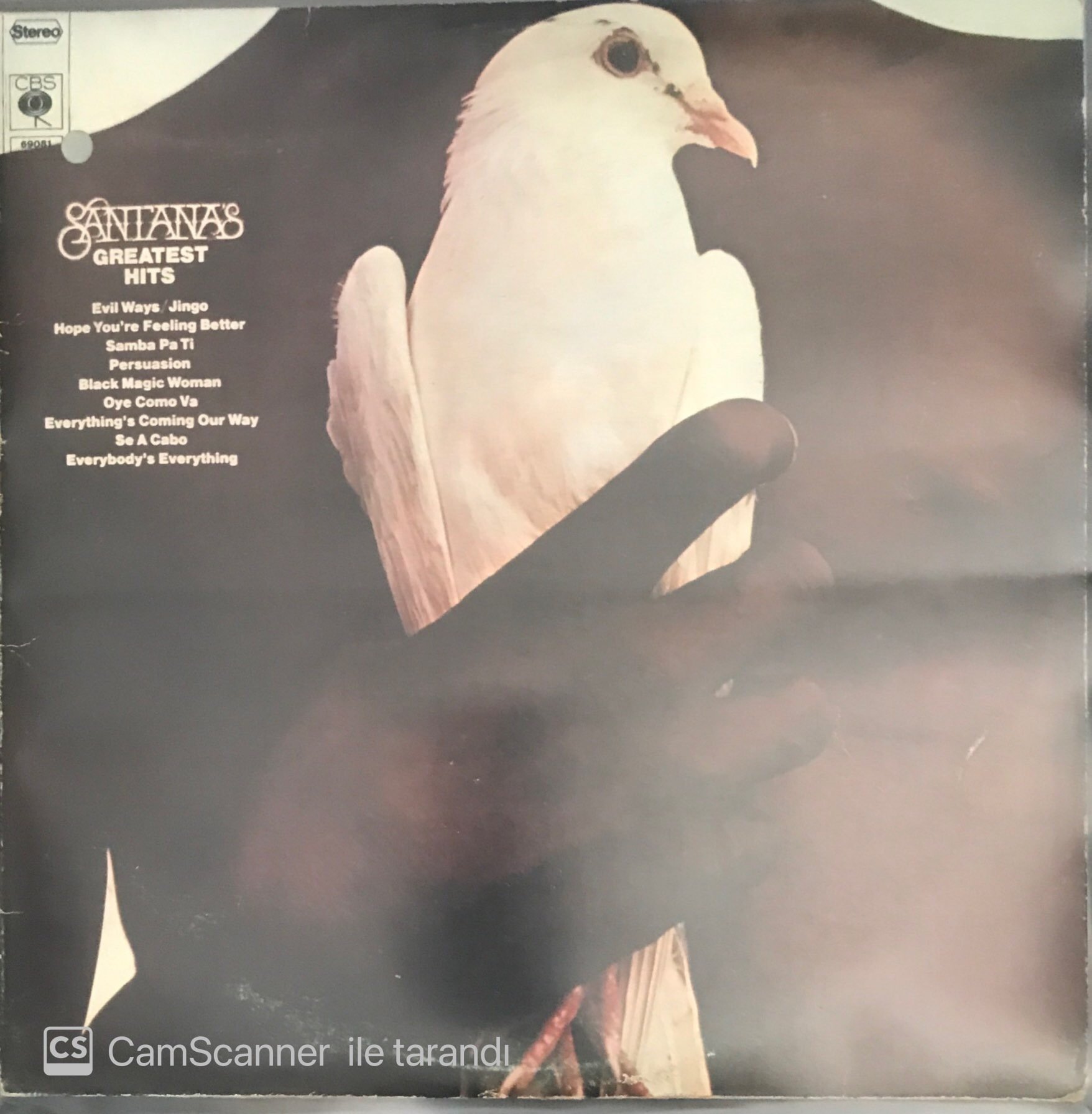 Santana Greatest Hits LP
