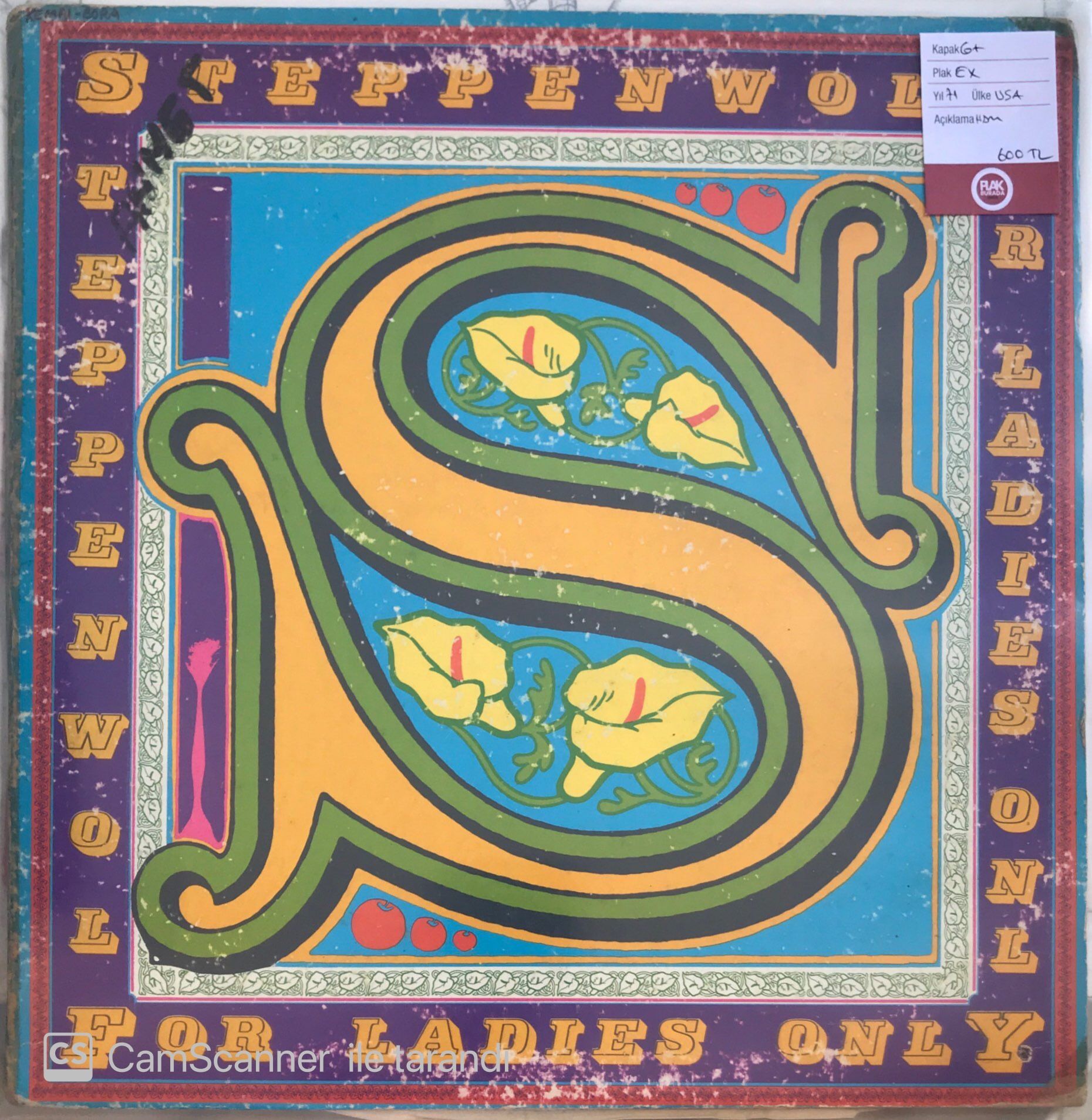 Steppenwolf – For Ladies Only LP