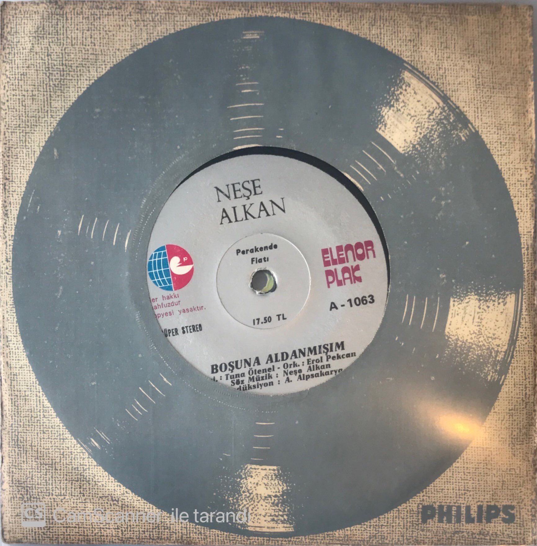 Neşe - Boşuna Aldanmışım 45lik