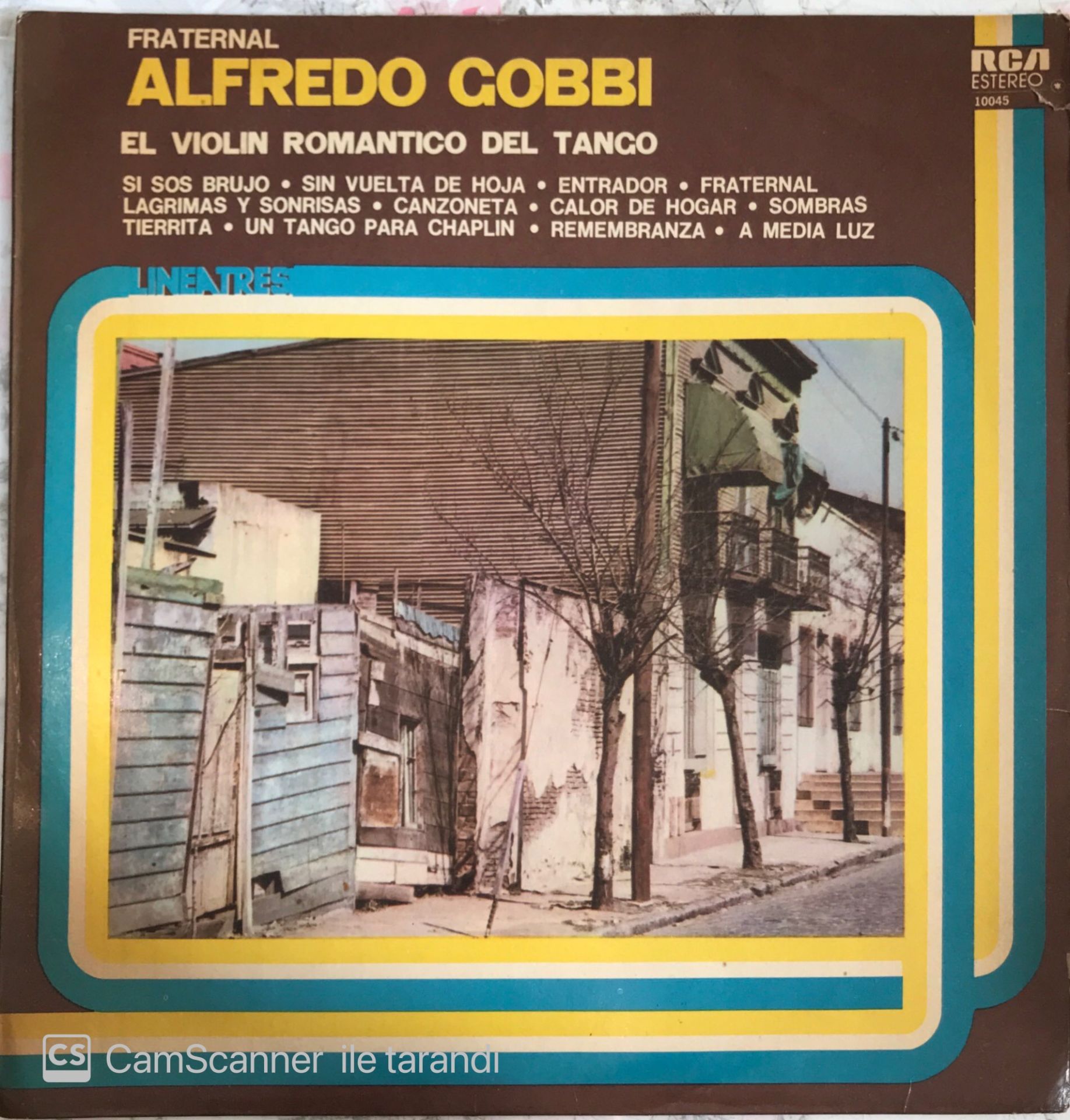 Alfredo Gobbi - El Violin Romantico Del Tango LP