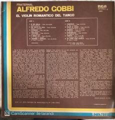 Alfredo Gobbi - El Violin Romantico Del Tango LP