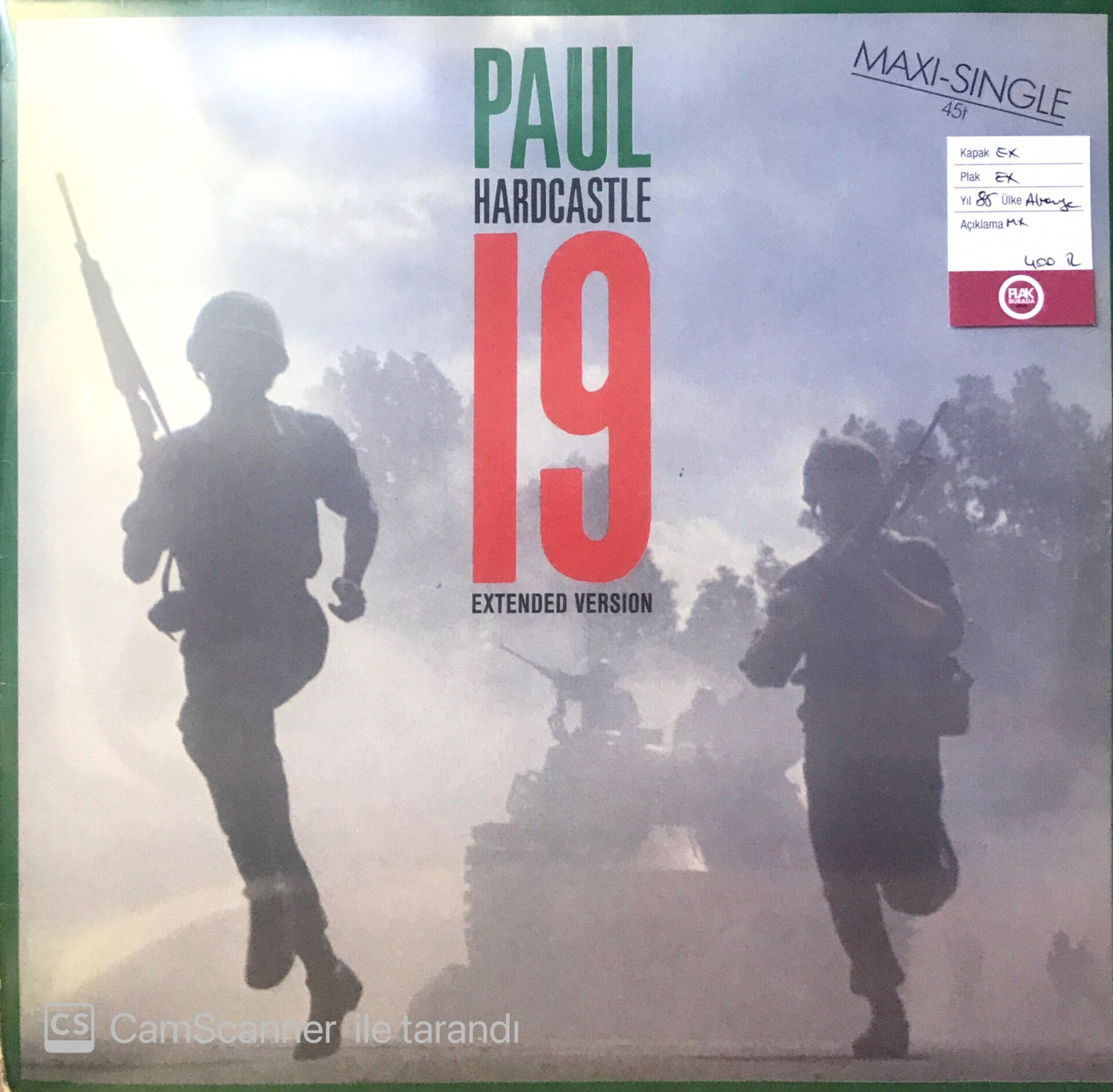 Paul Hardcastle / 19 Maxi Single LP