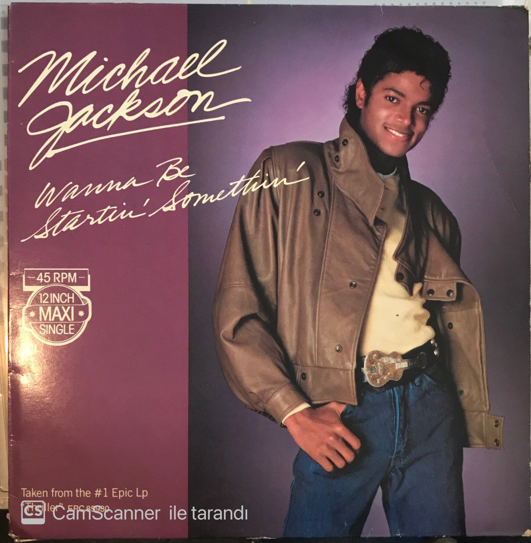 Michael Jackson - Wanna Be Startin' Somethin' MAXİ