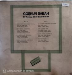 Coşkun Sabah - Bir Tanrıyı Bir De Beni Unutma LP