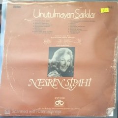 Nesrin Sipahi Unutulmayan Şarkılar LP