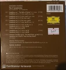 Dvorak The 9 Symphonies Berliner Philharmoniker Rafael Kubelik 6 CD Set