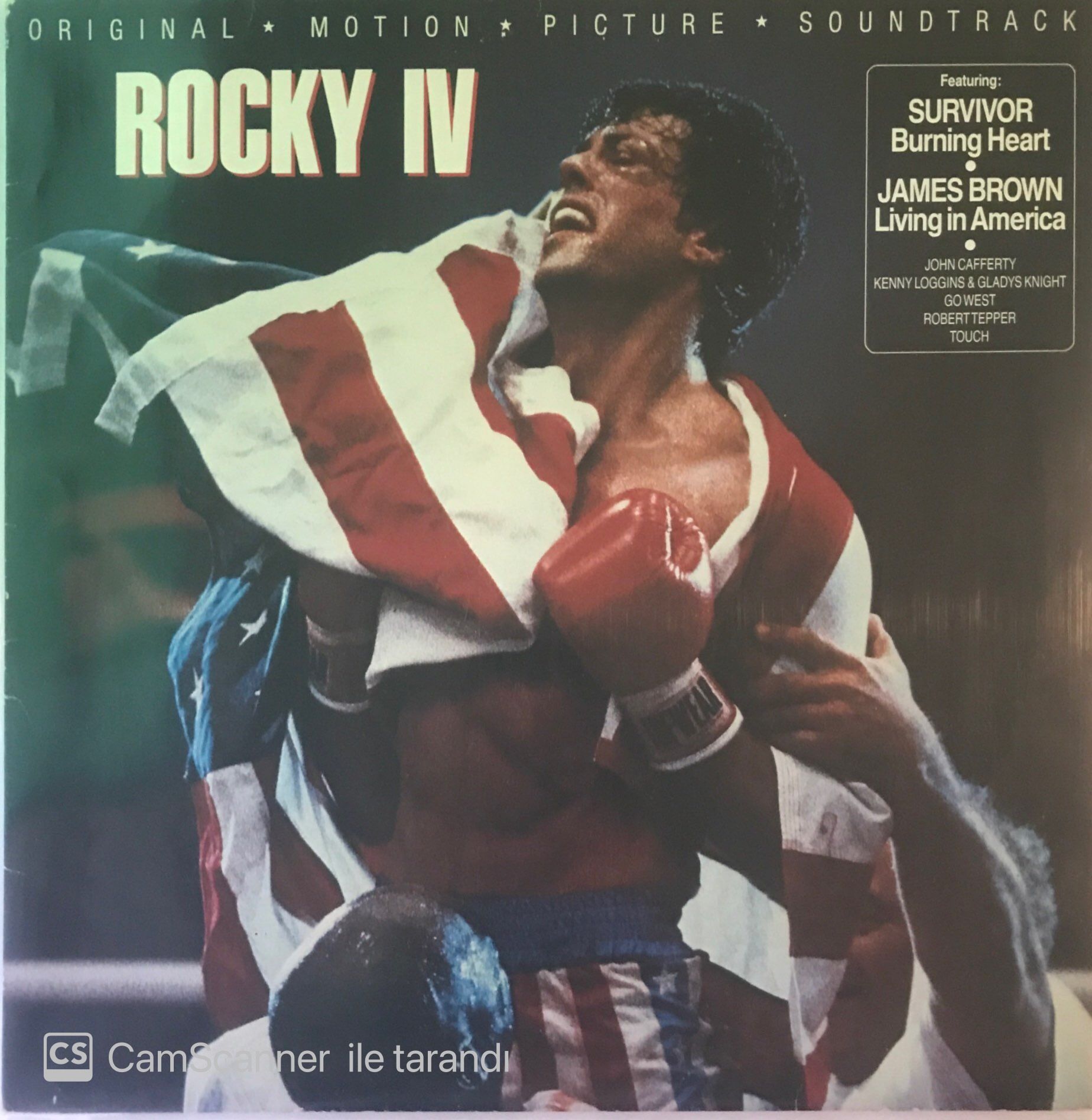 Rocky 4 Original Motion Picture Soundtrack LP