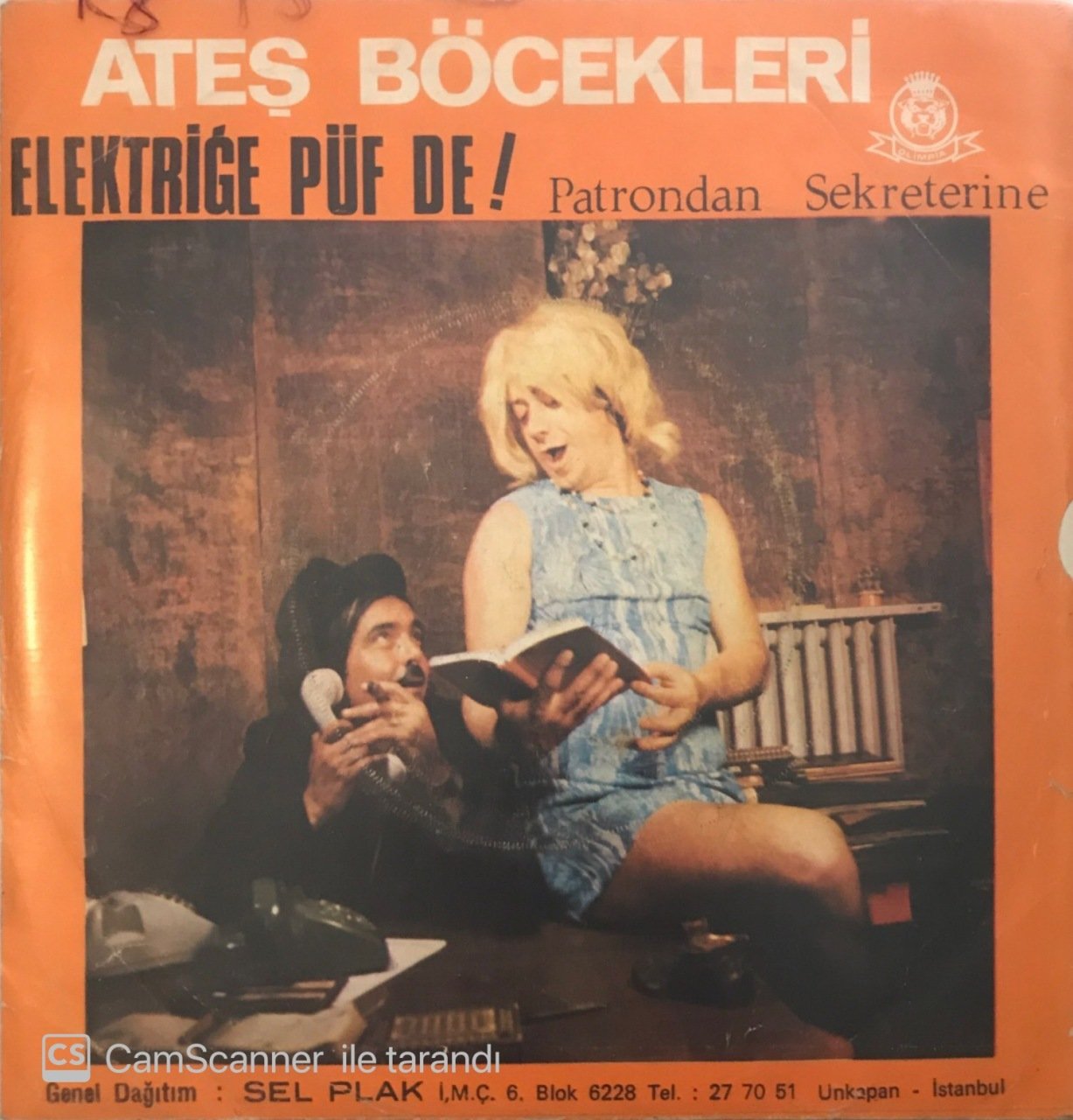 Ateş Böcekleri Seçim Şarkıları 45lik