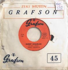 Zeki Müren - Rüzgar Kırdı Dalımı/Gurbet Akşamları - 45'lik