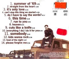 Bryan Adams - So Far So Good CD