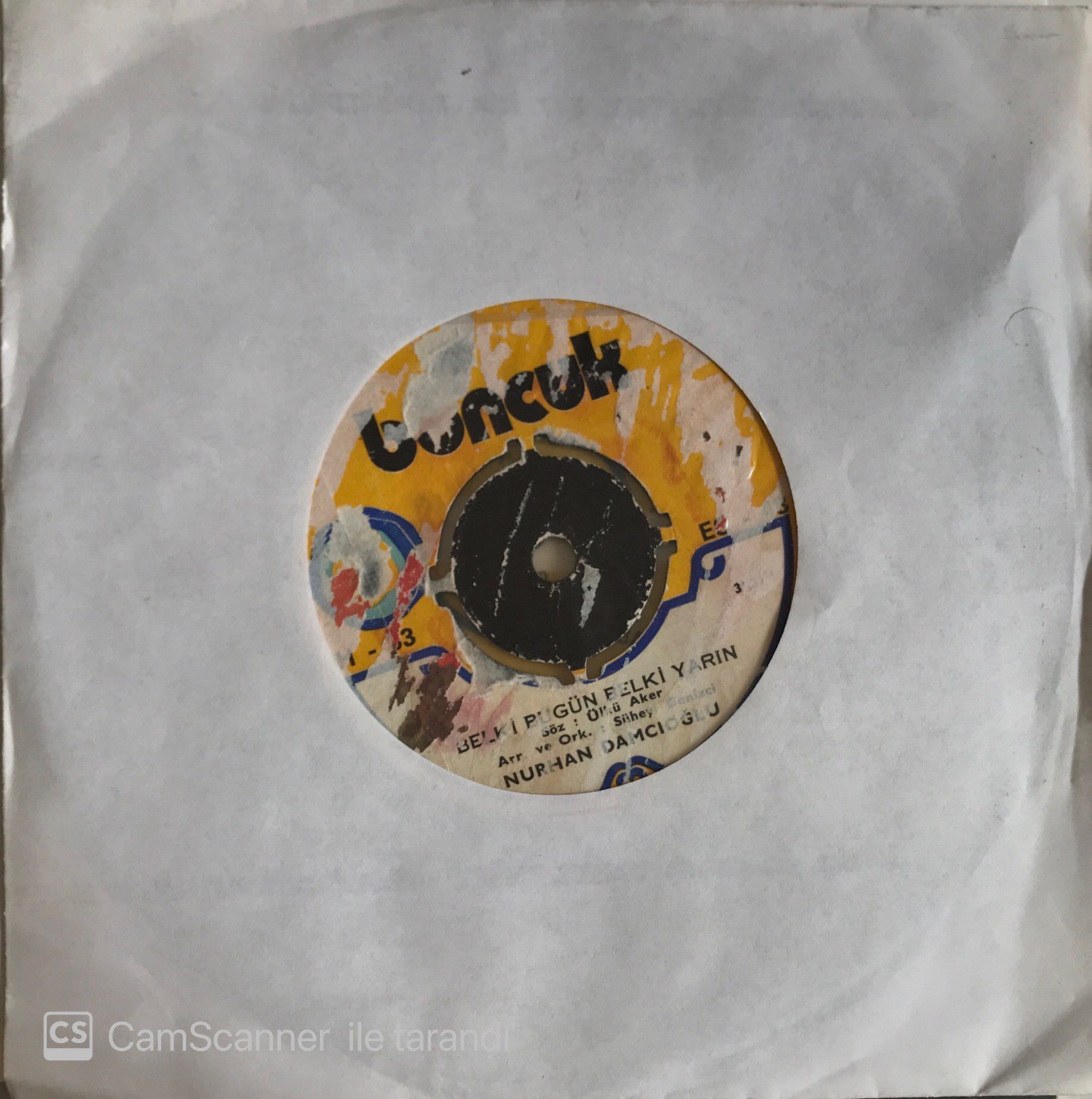 Nurhan Damcıoğlu - Belki Bugün Belki Yarın 45lik