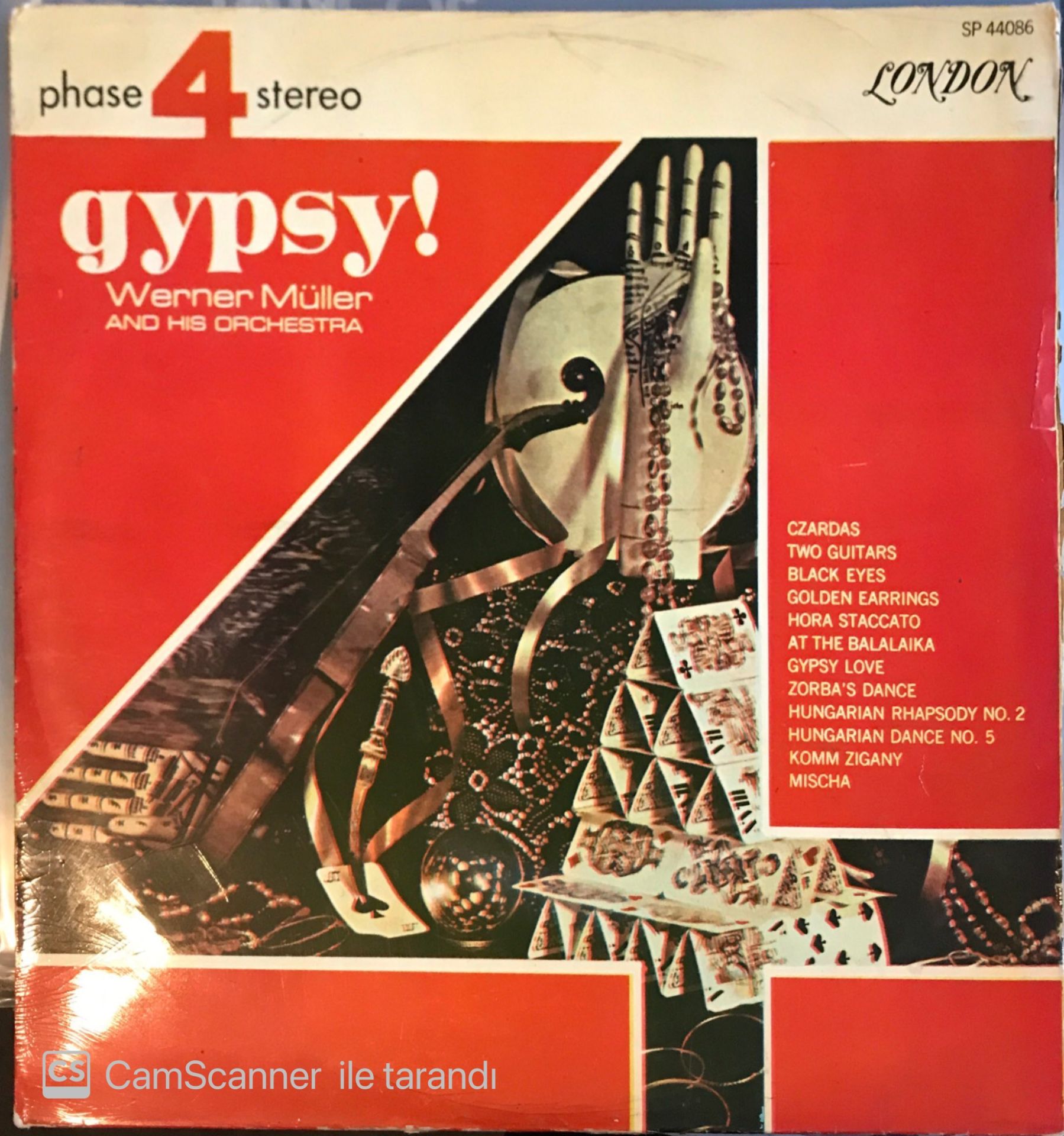 Werner Müller And His Orchestra Gypsy! LP