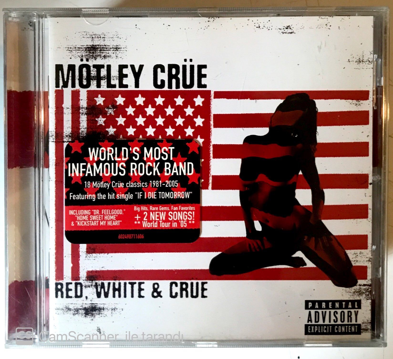 Mörtley Crüe - Red, White & Crüe CD