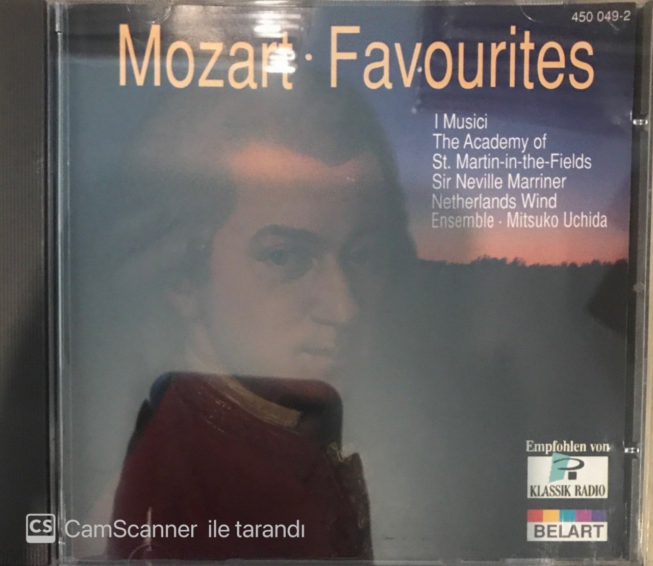 Mozart-Favourites CD