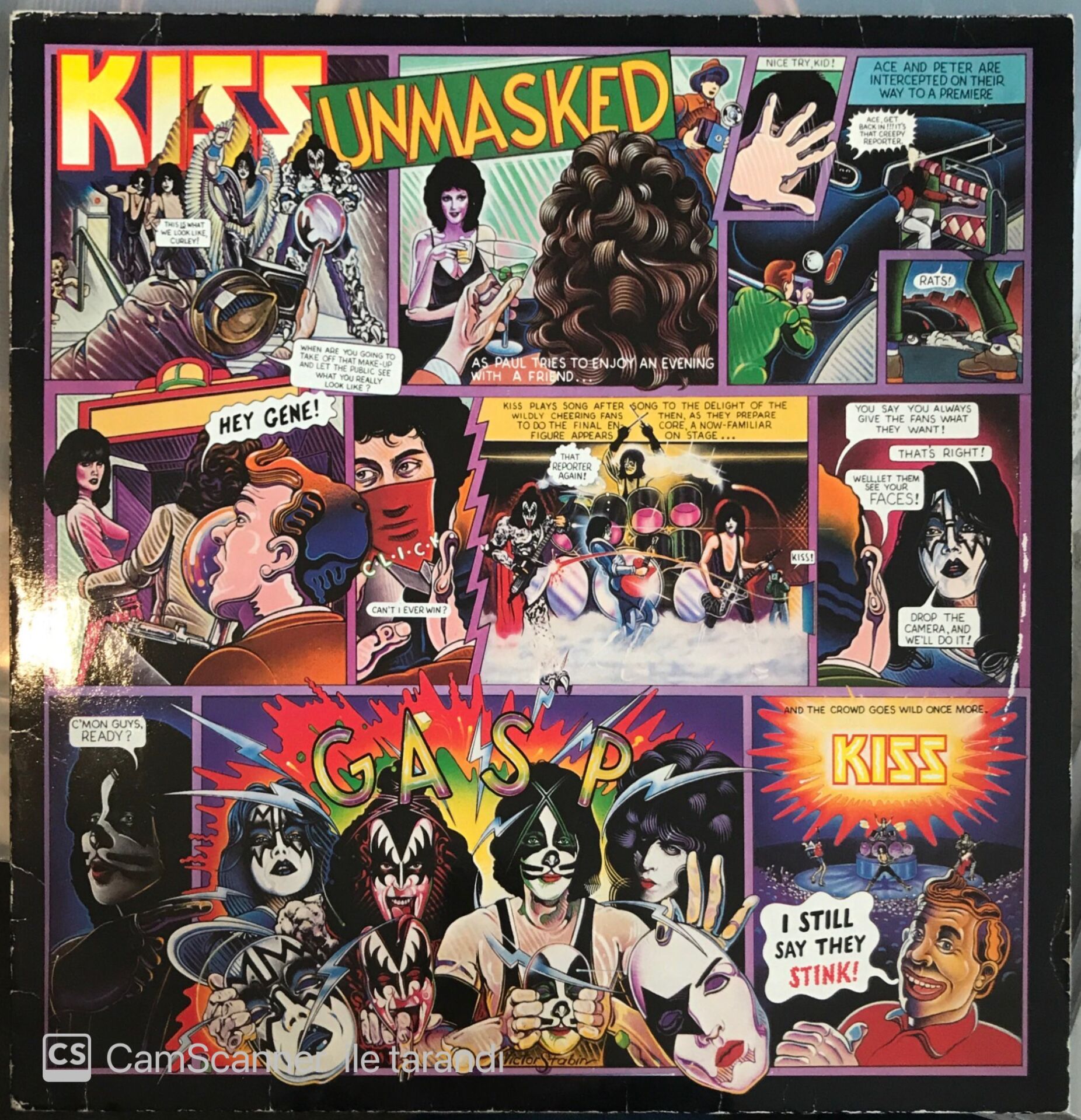 KISS - Unmasked LP