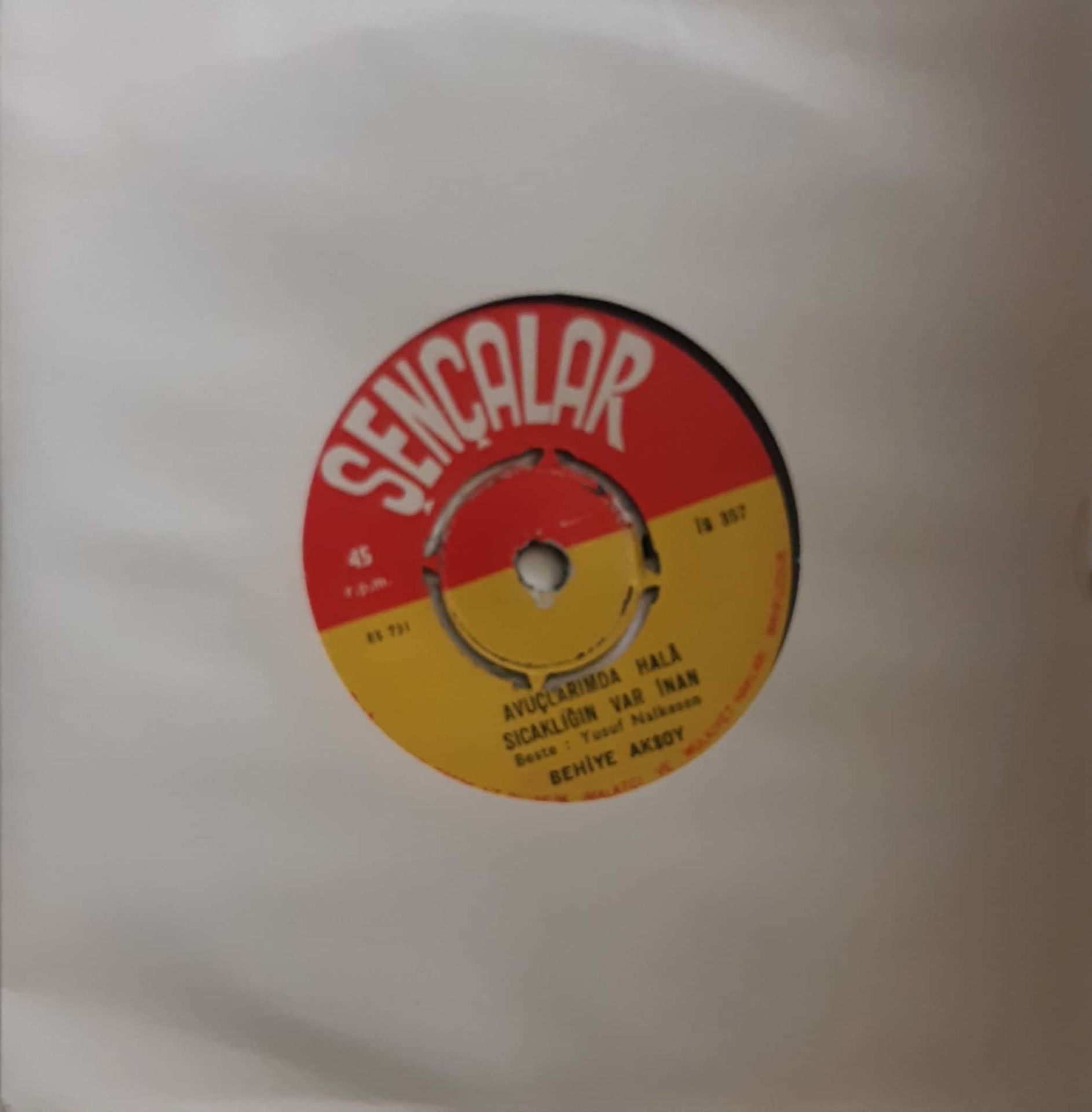 Behiye Aksoy Avuçlarımda Hala Sıcaklığın Var İnan 45lik