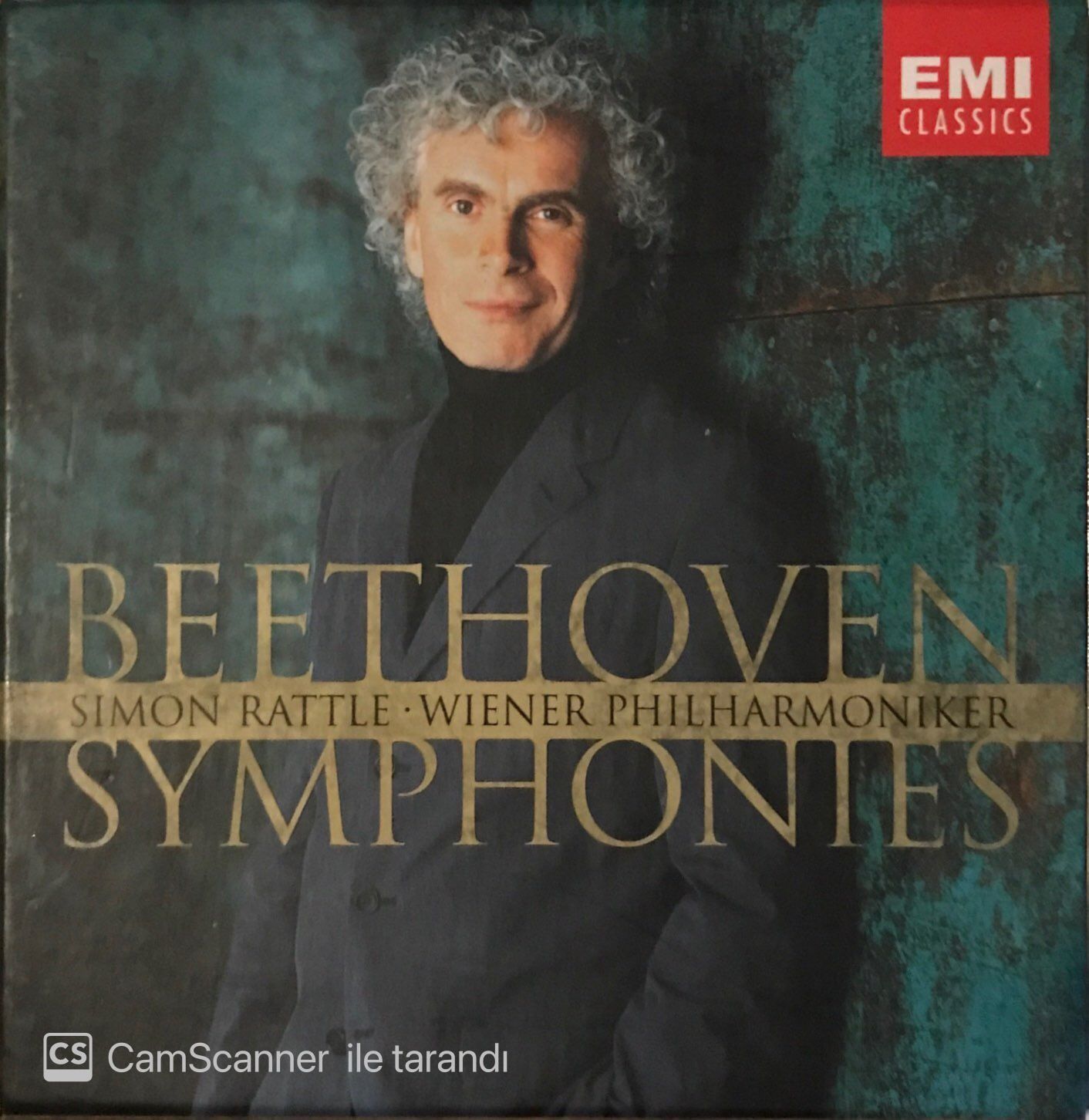 Beethoven Symphonies - Simon Rattle Wiener Phılharmoniker 5 CD Set