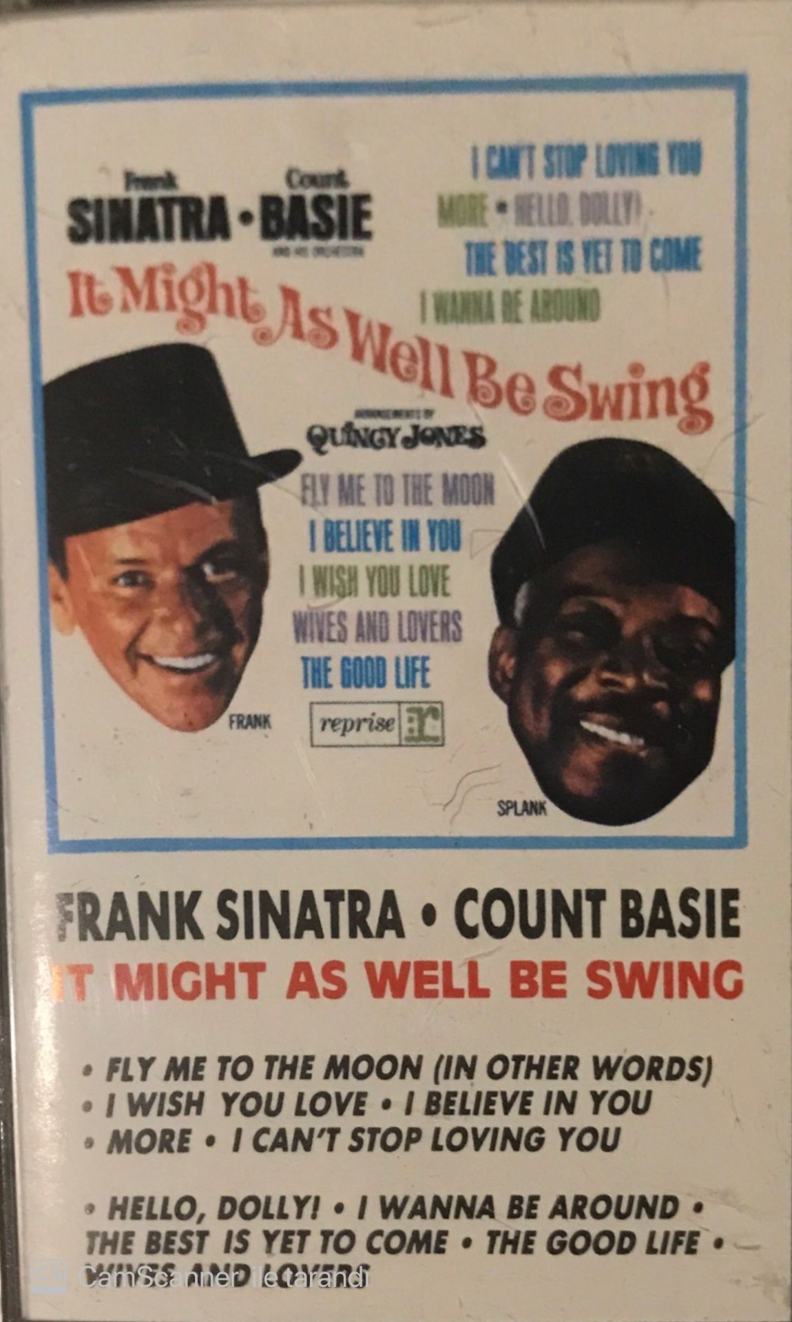 Frank Sinatra Count Basie - It Might As Well Be Swing KASET