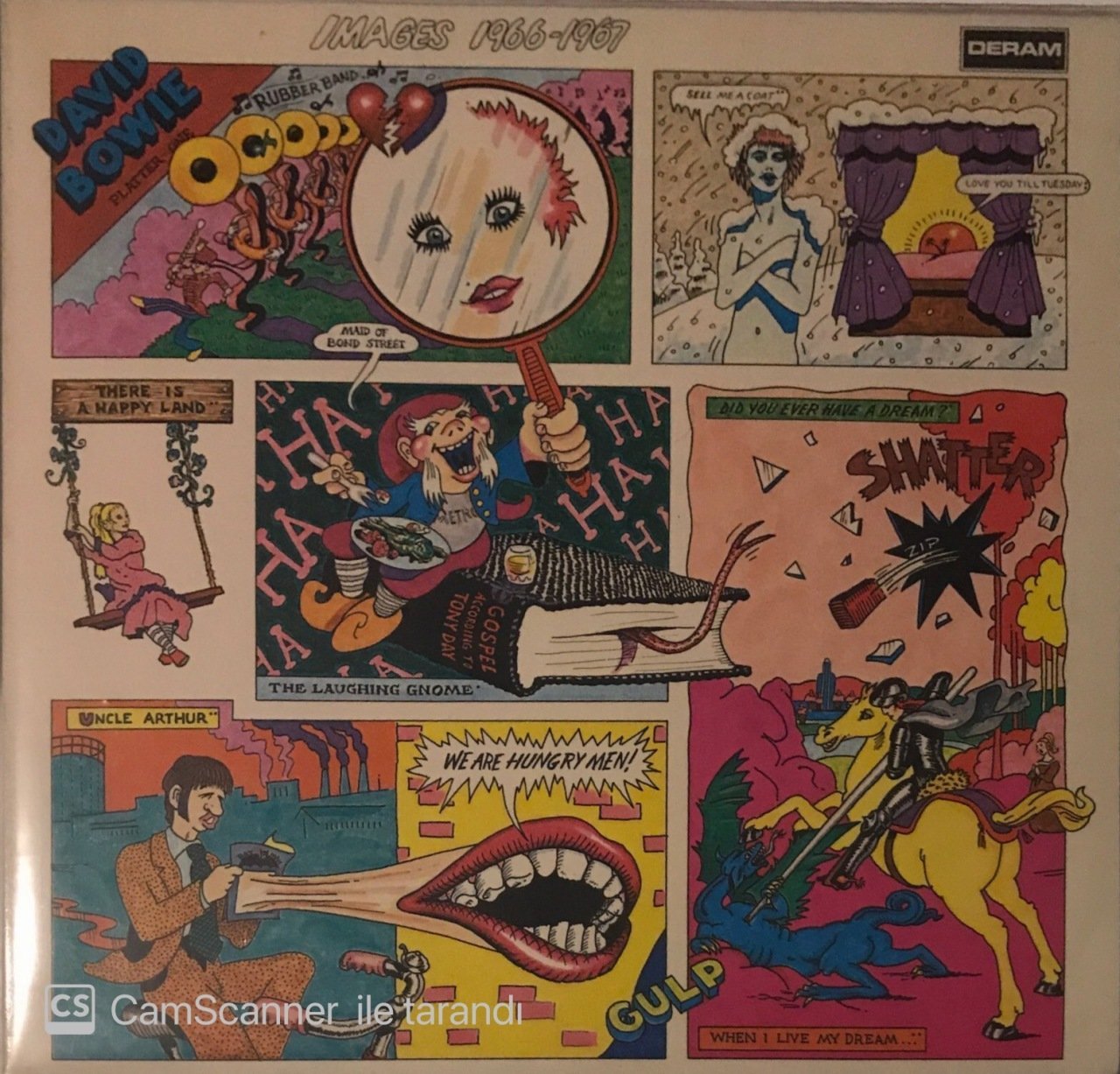 David Bowie Images 66-67 Double LP