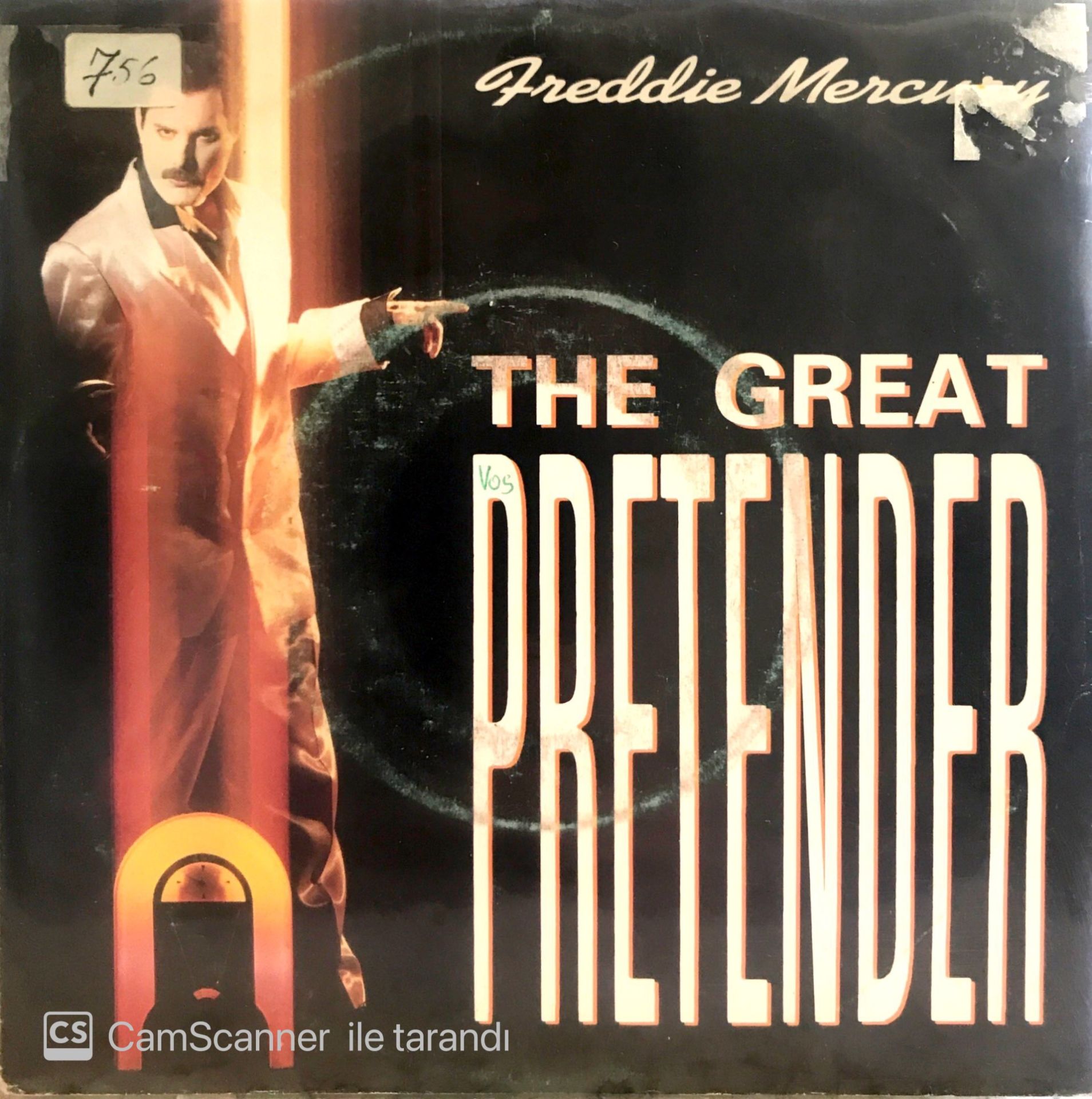 Freddie Mercury - The Great Pretender 45lik