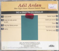 Adil Arslan - Batı-Doğu Divanı - Saz Ve Orkestra İçin Semahlar - CD
