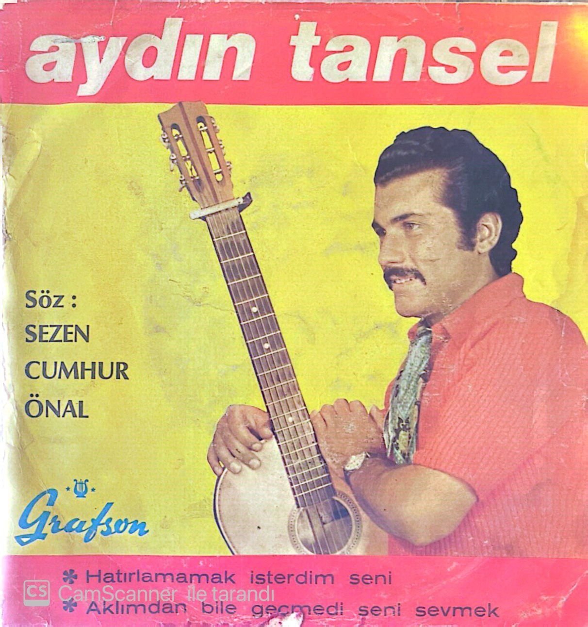 Aydın Tansel Aklımdan Bile Geçmezdi Seni Sevmek 45lik
