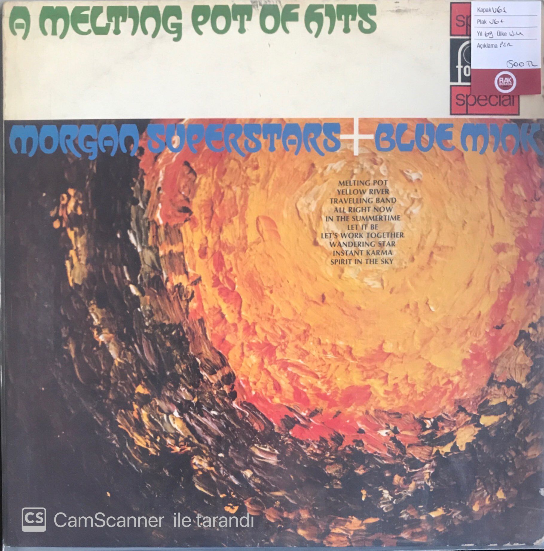 Morgan Superstars Blue Mink - A Melting Of Hits LP