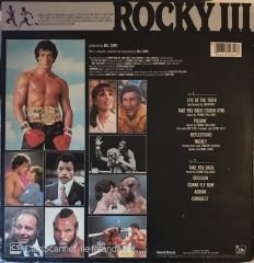 Rocky III Music By Bill Conti Original Motion Picture Score LP
