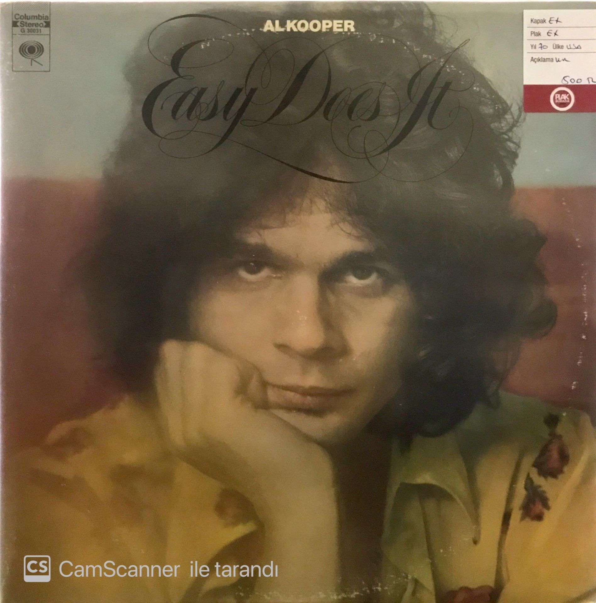 Al Kooper Easy Does it LP