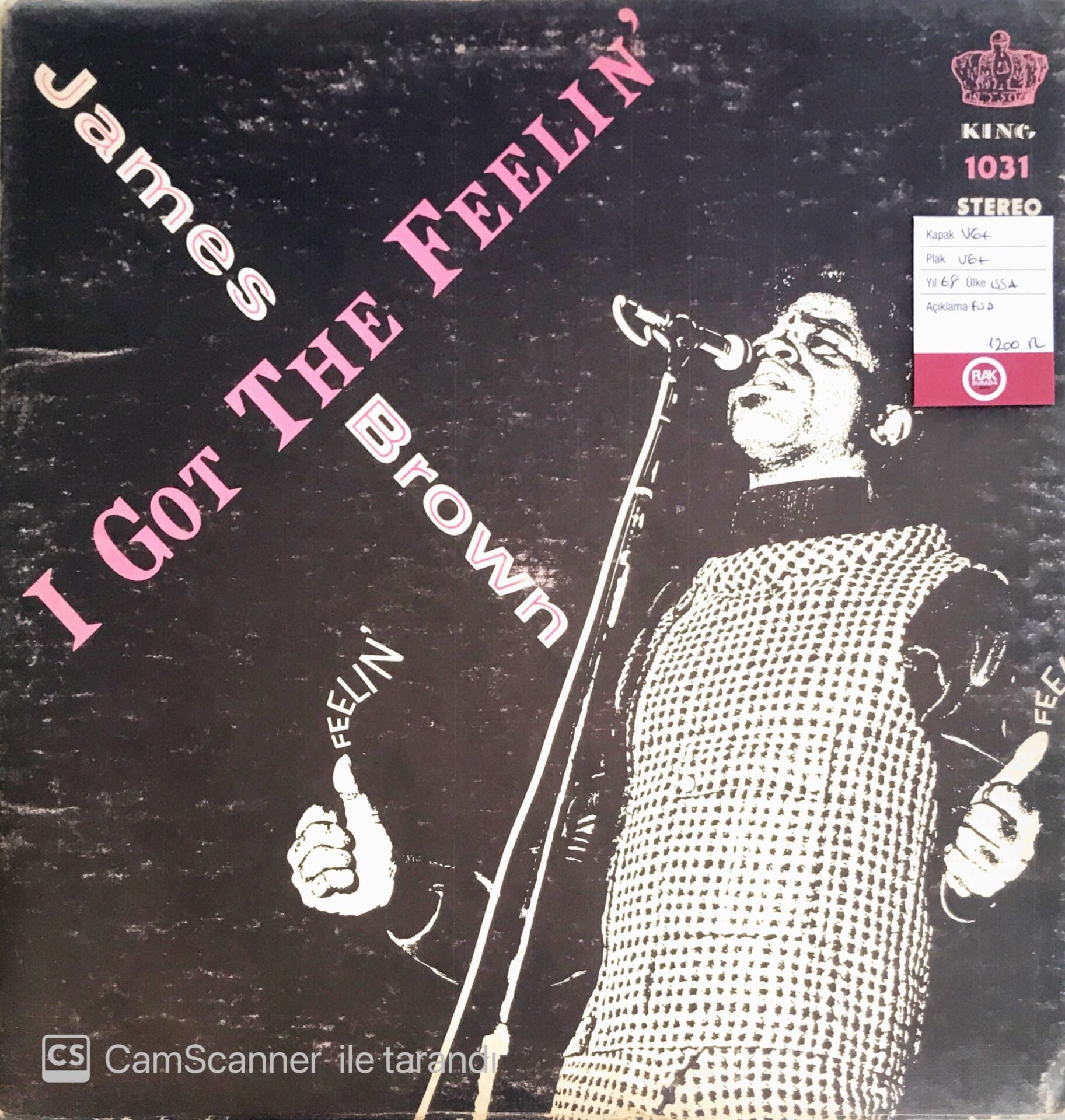James Brown - I Got The Feelin' - LP