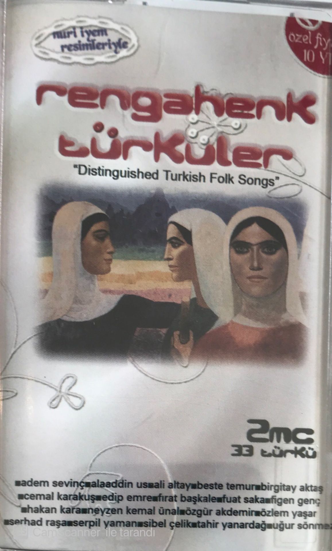Rengarenk Türküler KASET