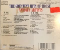 The Greatest Hits Of House   2 x CD