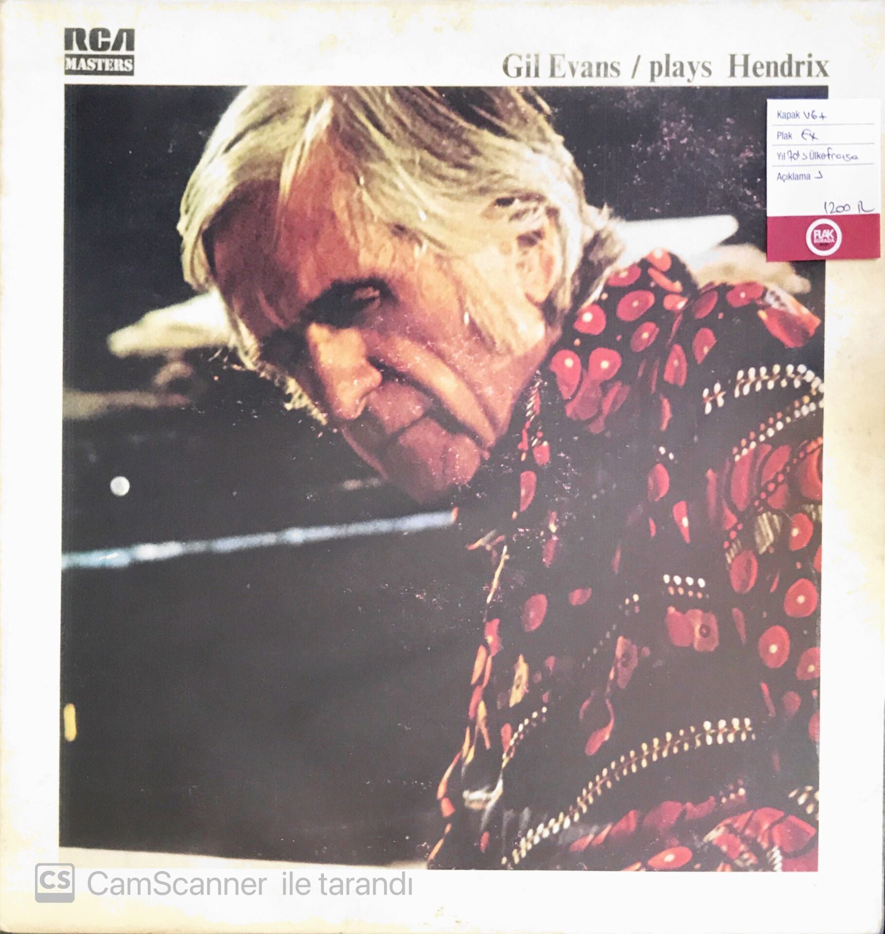 Gil Evans Plays Hendrix - LP
