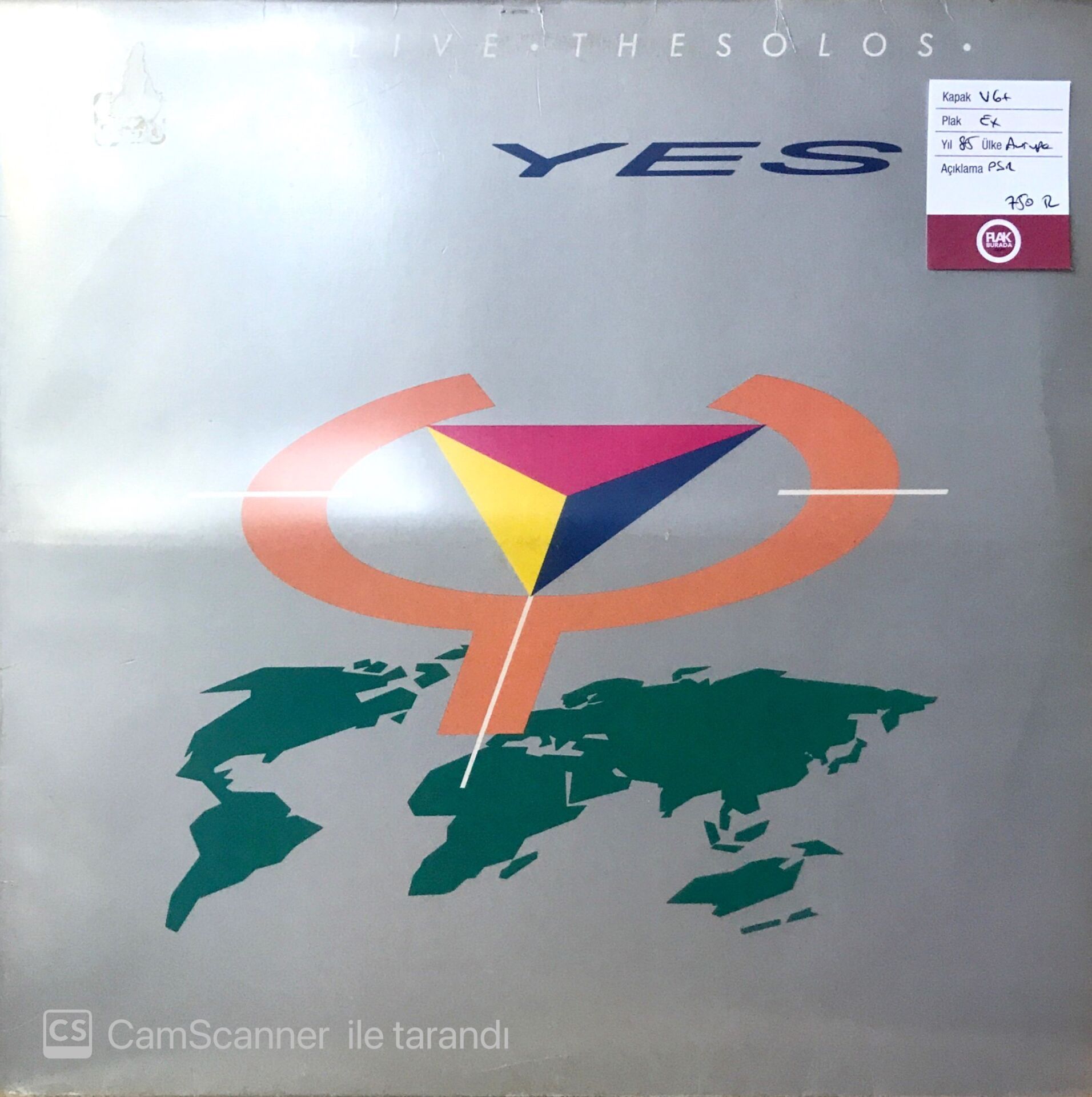Yes / 9012 Live - Thesolos LP