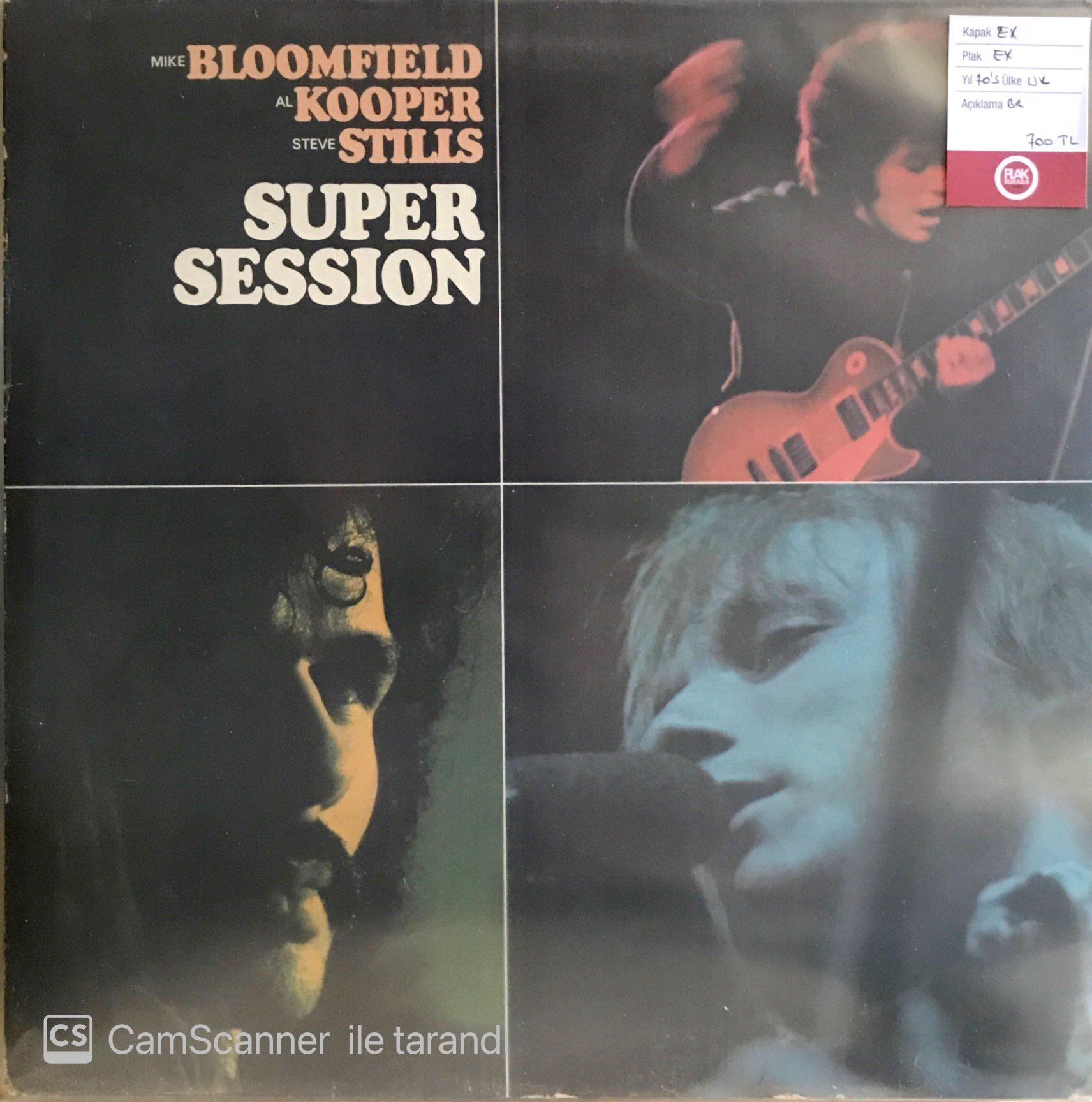 Bloomfield - Kooper - Stilis / Super Session LP