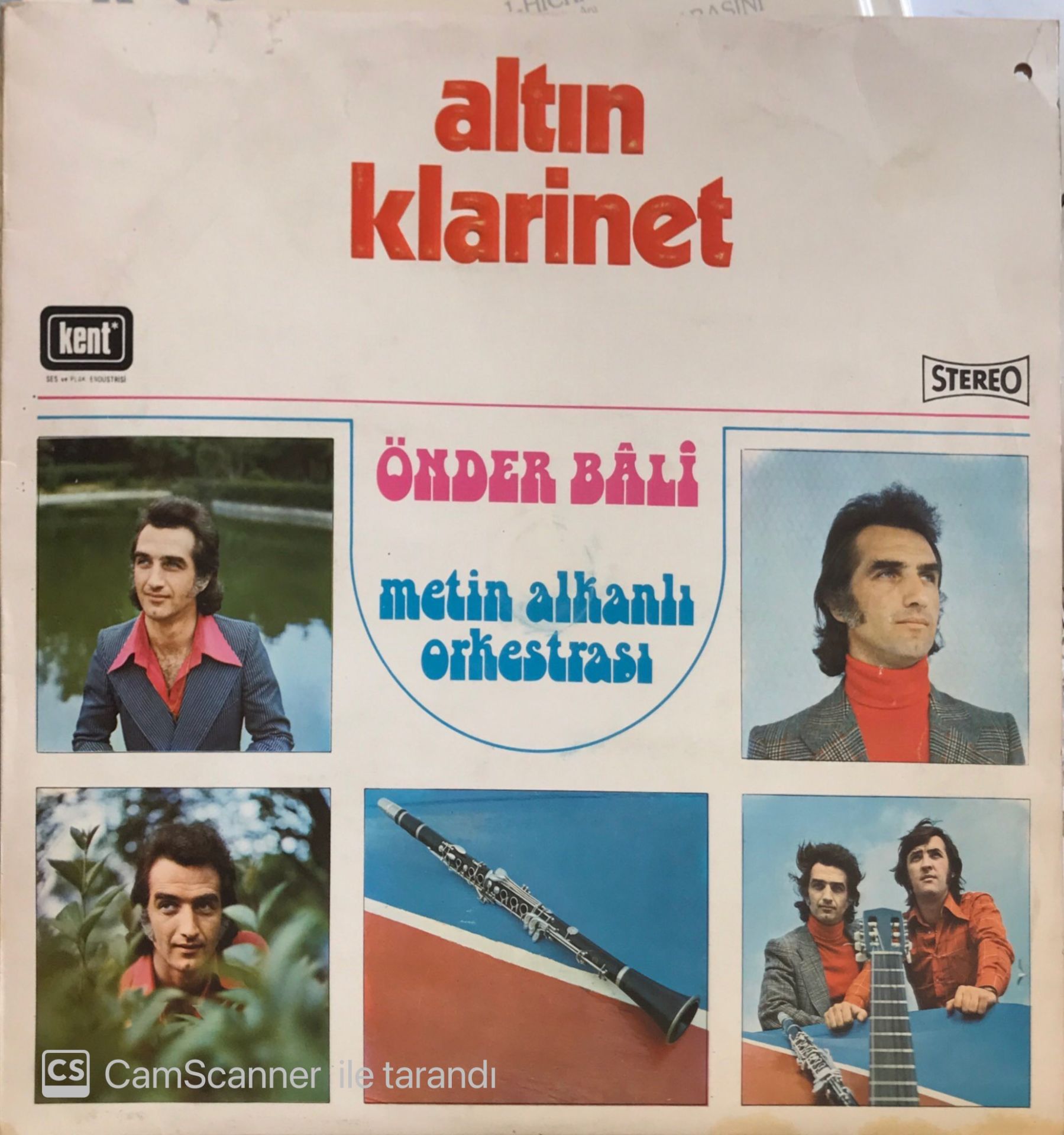 Önder Bali Metin Alkanlı Orkestrası - Altın Klarinet LP
