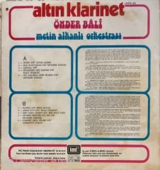 Önder Bali Metin Alkanlı Orkestrası - Altın Klarinet LP