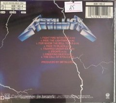 Metallica Ride The Lightning CD