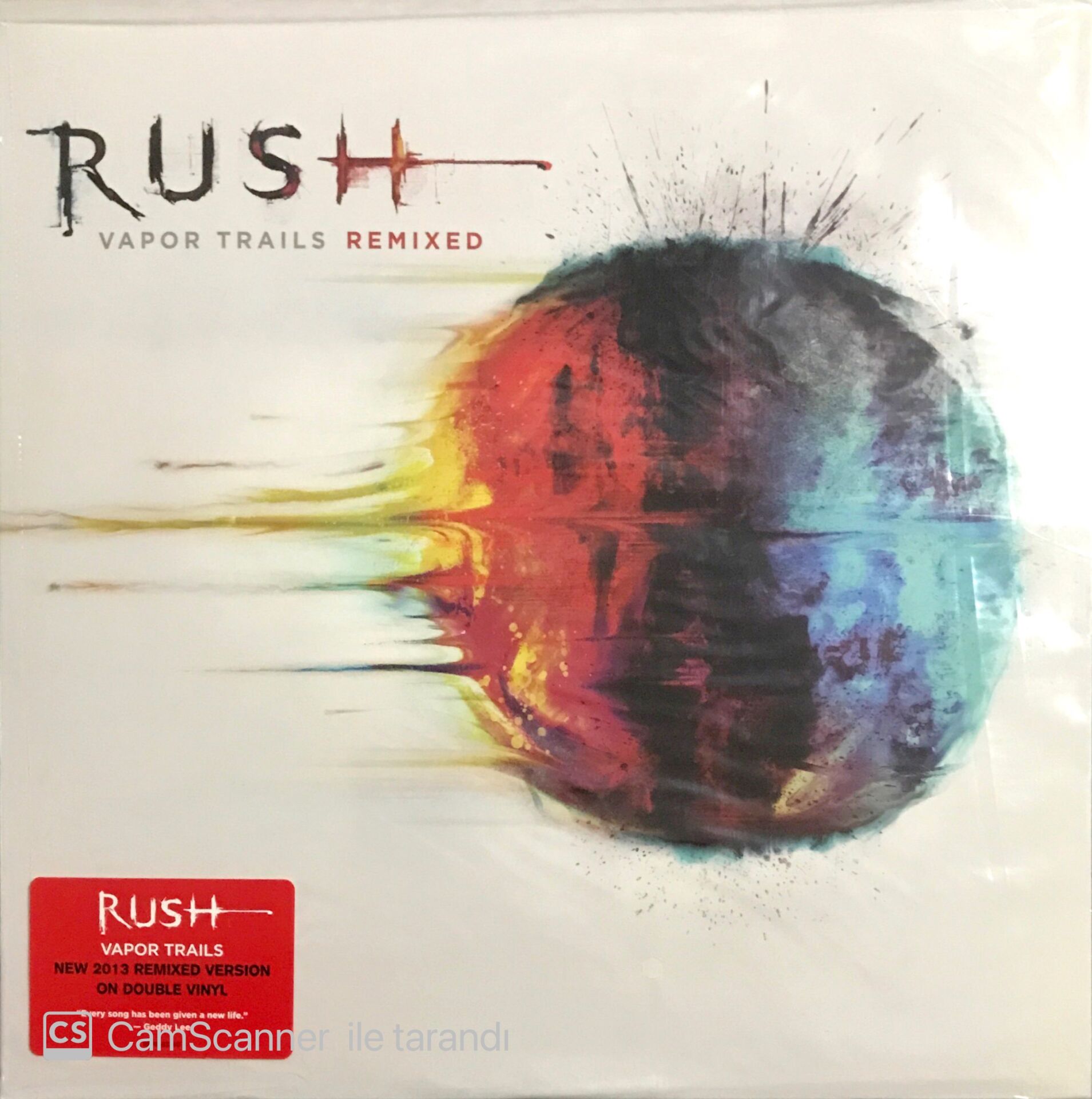 Rush Vapor Trails Remixed LP