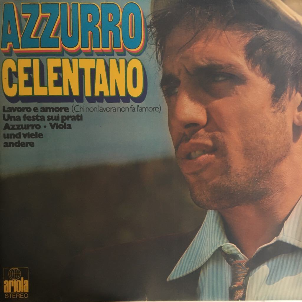Adriano Celentano Azzuro Double LP