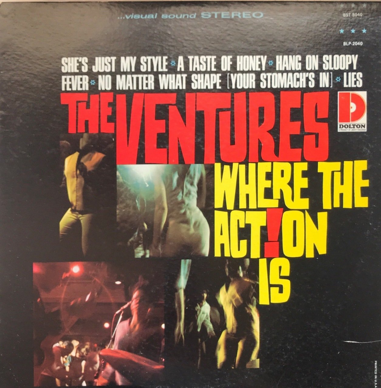 The Ventures Where The Action Is LP