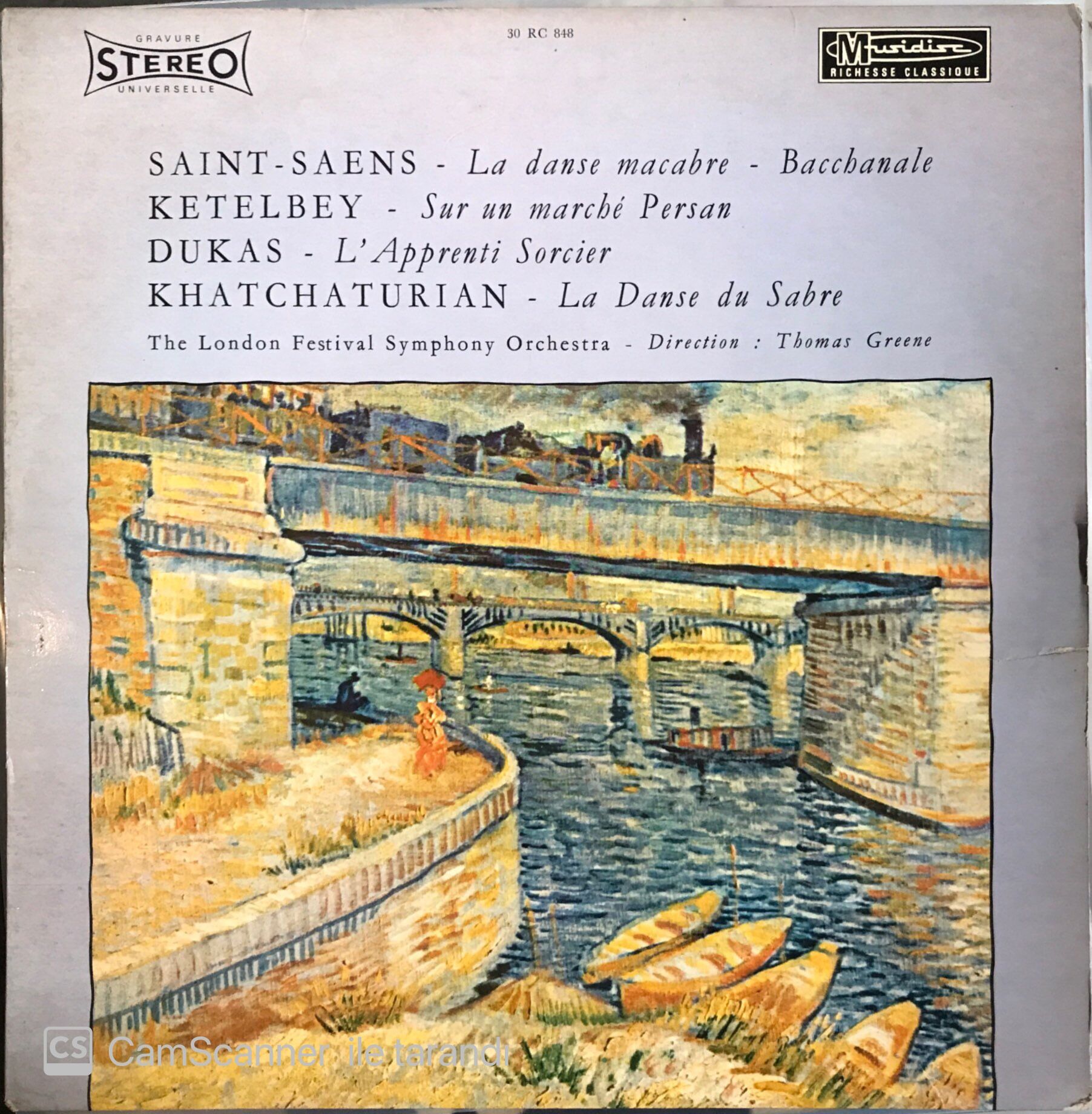 Saint Saens - Ketelbey - Dukas - Khatchaturian LP