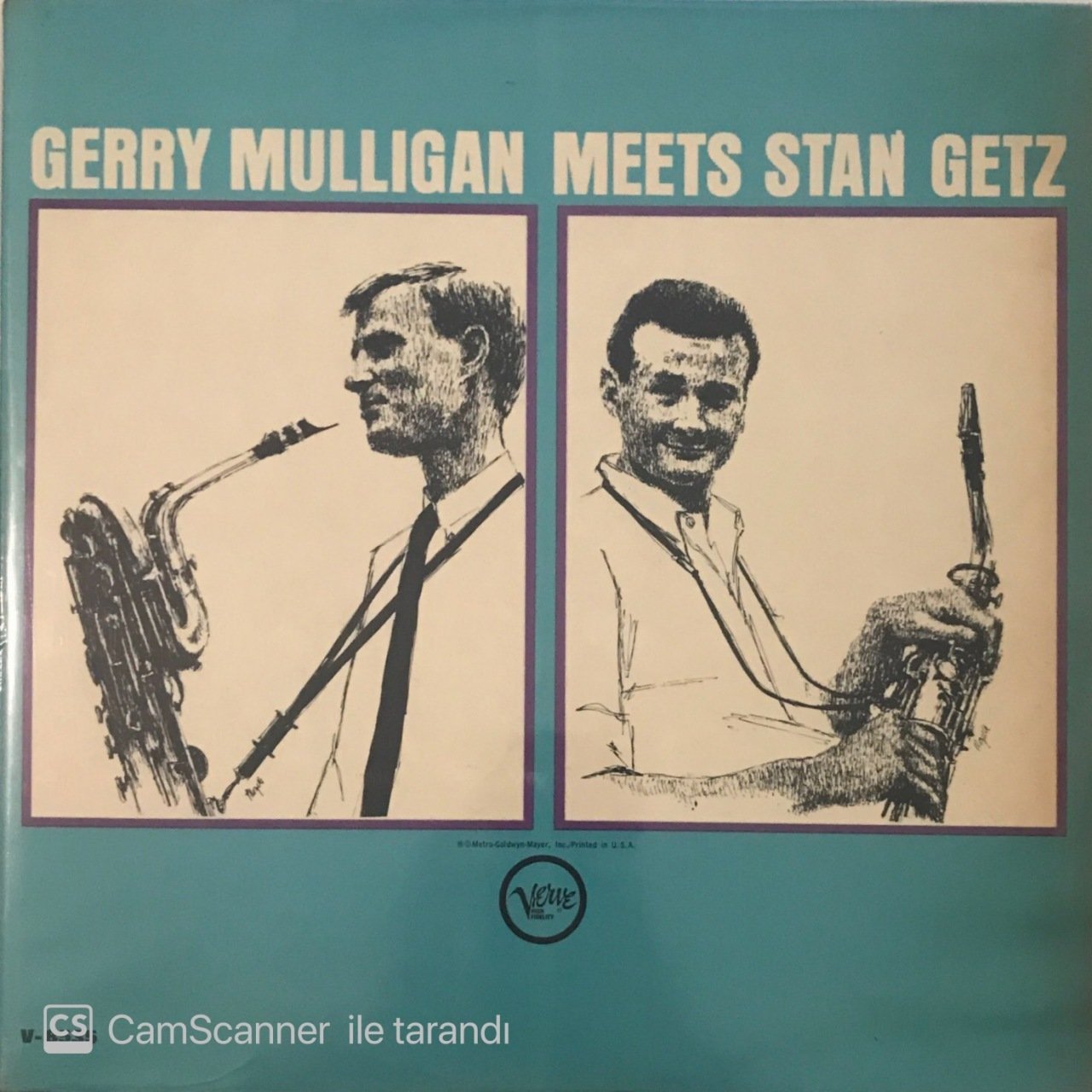 Gerry Mulligan Meets Stan Getz LP
