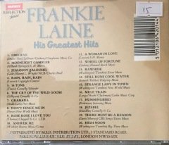 Frankie Laine His Greatest Hits CD