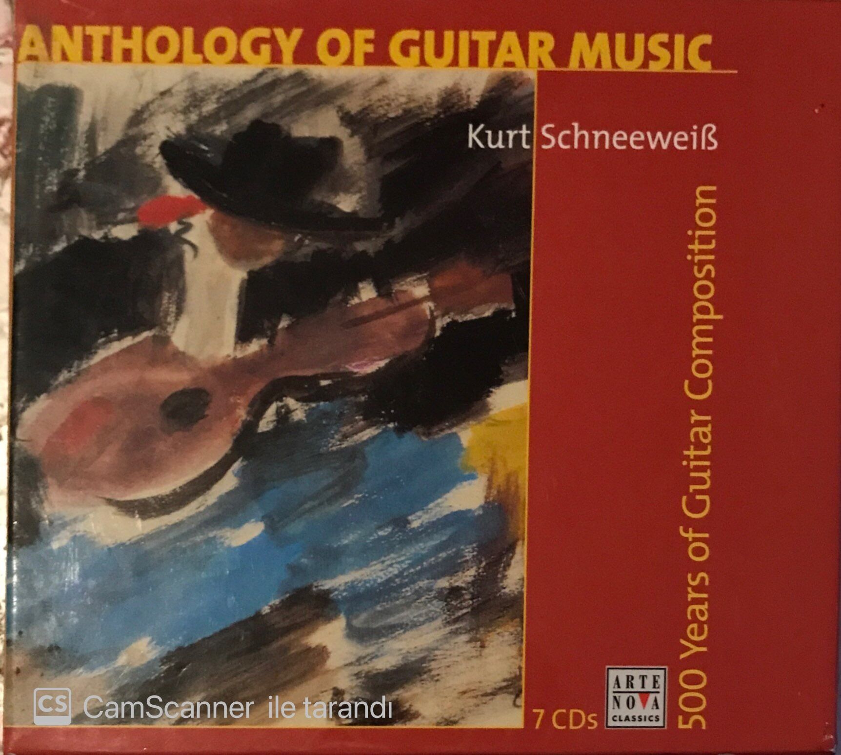 Anthology Of Guitar Music - Kurt Schneeweib 7 CD Set
